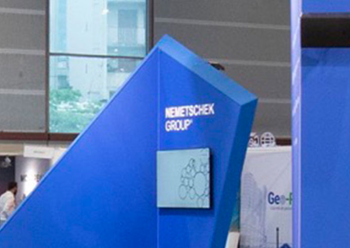 Stand NEMETSCHEK pour le salon du BIMWORLD 2024
